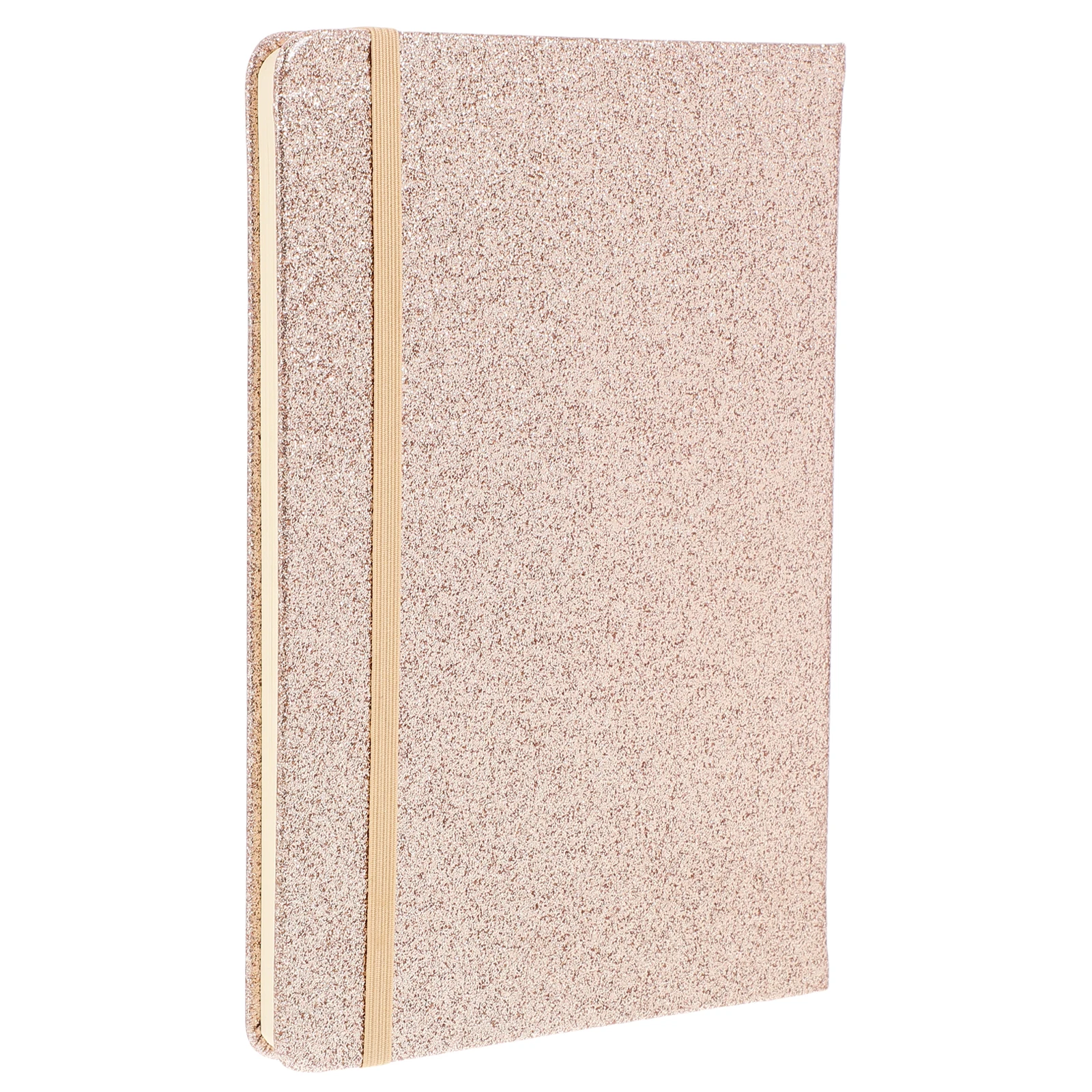 

Hard-sided Glitter Notebook Daily Use Business Writing Journal Pocket All-purpose Pvc