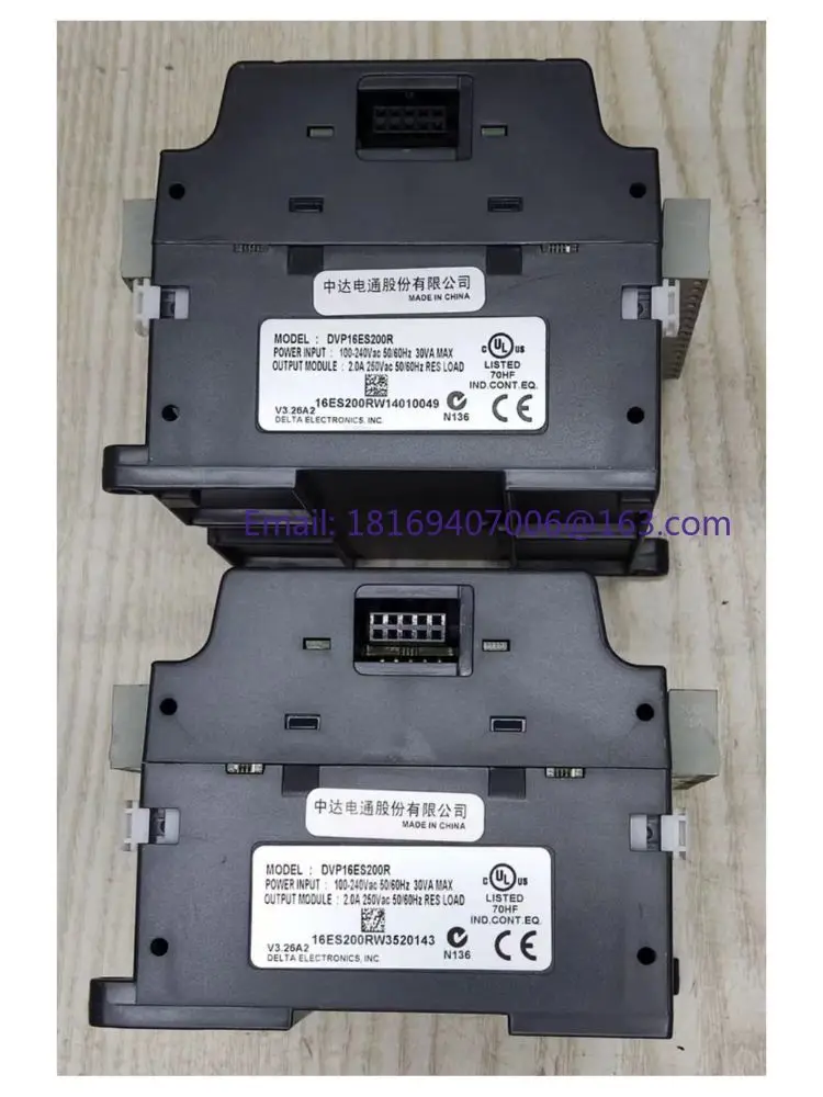 Test PLC DVP16ES200R d'occasion passé expédition rapide