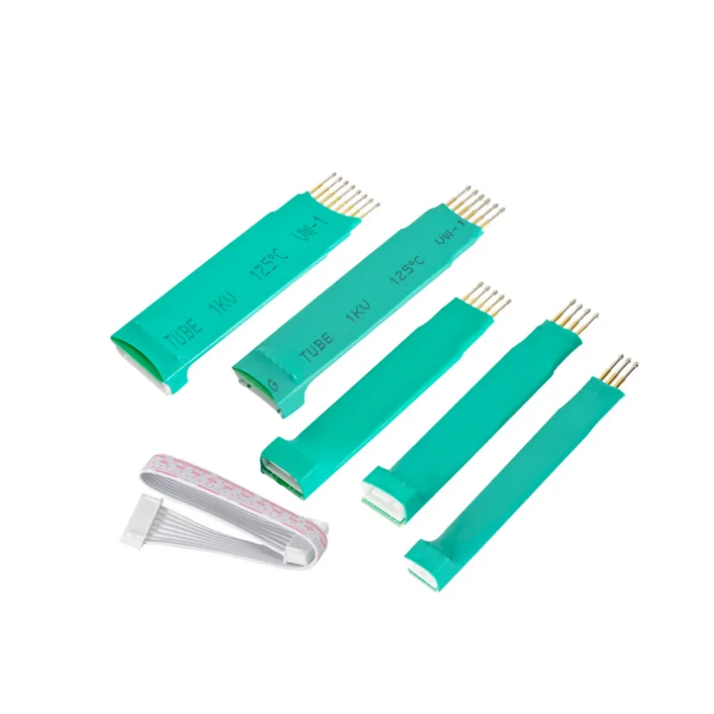 Agulha de mola para programação de microcontroladores, Test Needle, Suporta STC, STM32, STM8 1, Chip Machine Burning, 2.54mm-4P, 2.00mm