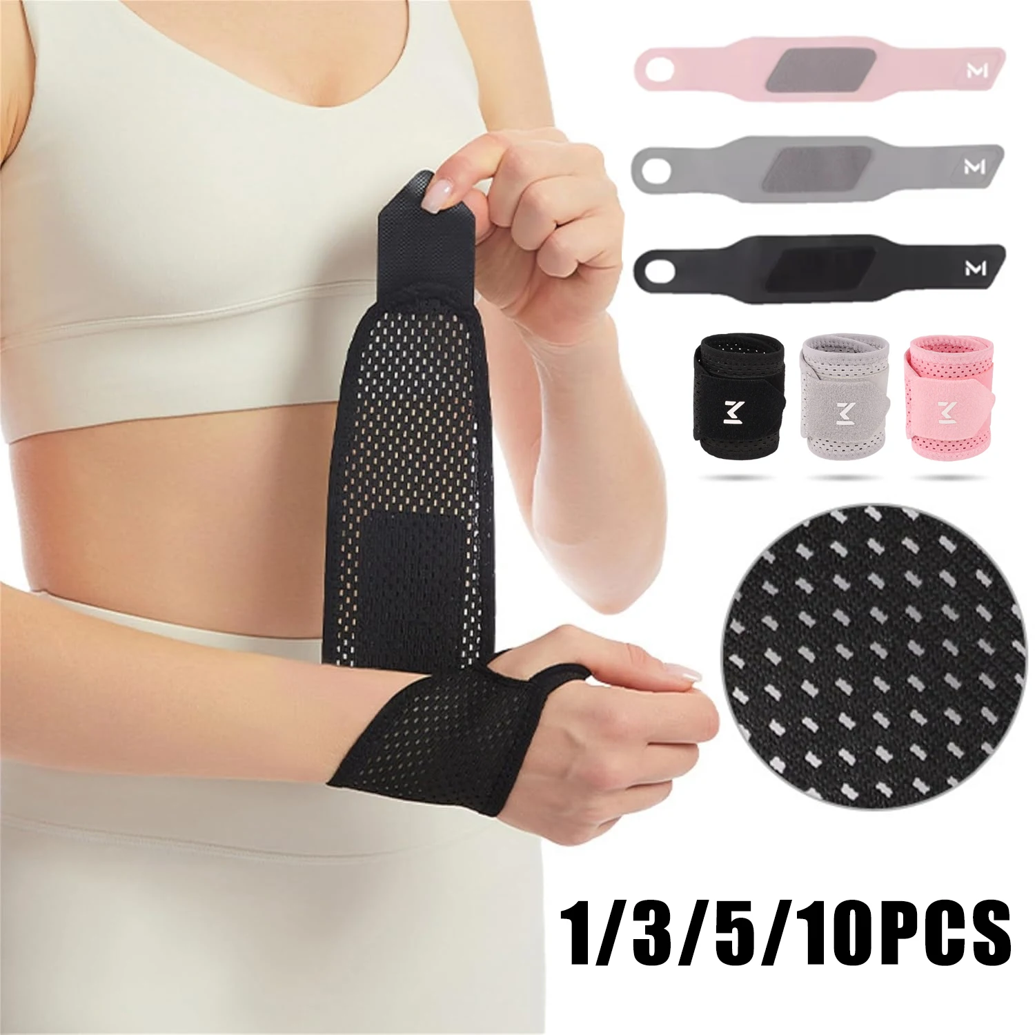 

Athletic Wrist Support Brace Compression Joint Stabilizer for Basketball Gym Workouts Sprain Prevention Tendon Sheath Guard