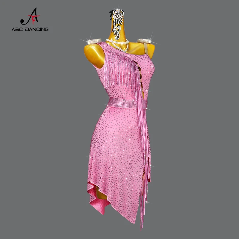 Party Dress For Women 2026 Latin Dance Clothing Sexy Dancewear Costume Prom Skirt Girls Stage Sports Evening Match Practice Suit