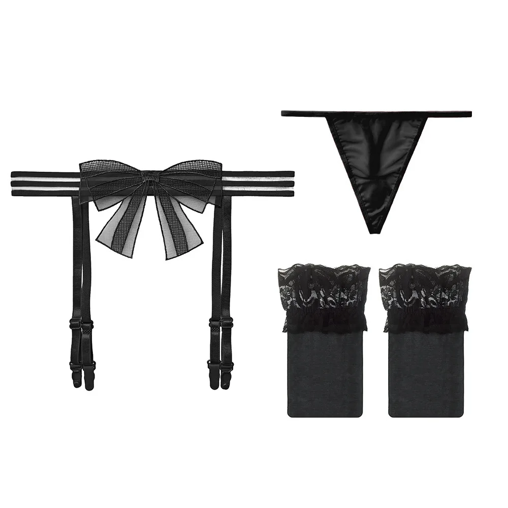 

Long Night Passion Lingerie Sexy Slimming Pure Desire Garter Belt Stockings Temptation Mood Stockings 3107