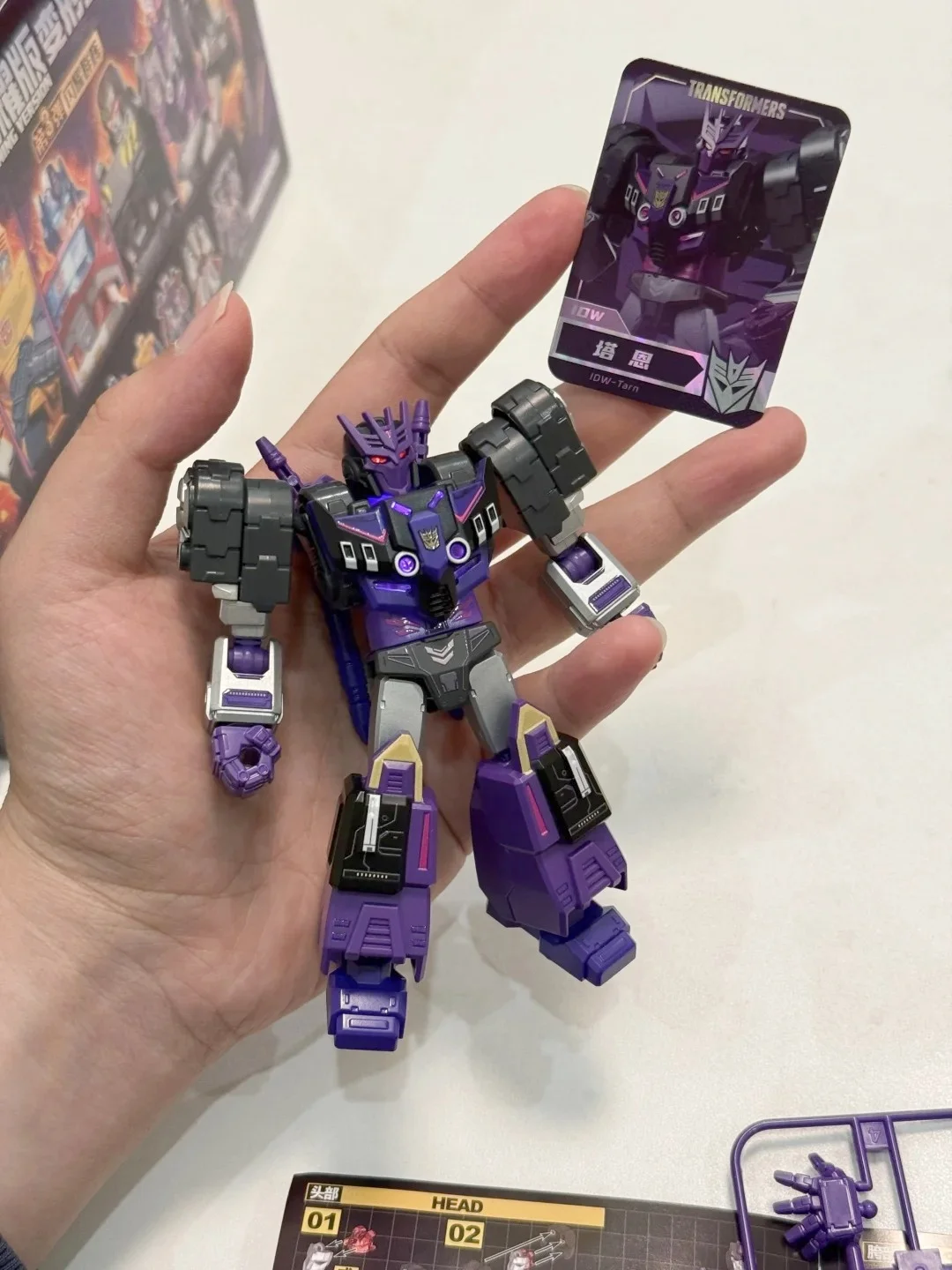 متوفر في المخزون Blokees Transformers Shining Version 03 Tarn Megatron Orion Pax Ultra Magnus تجميعها نموذج دمى هدايا Hot