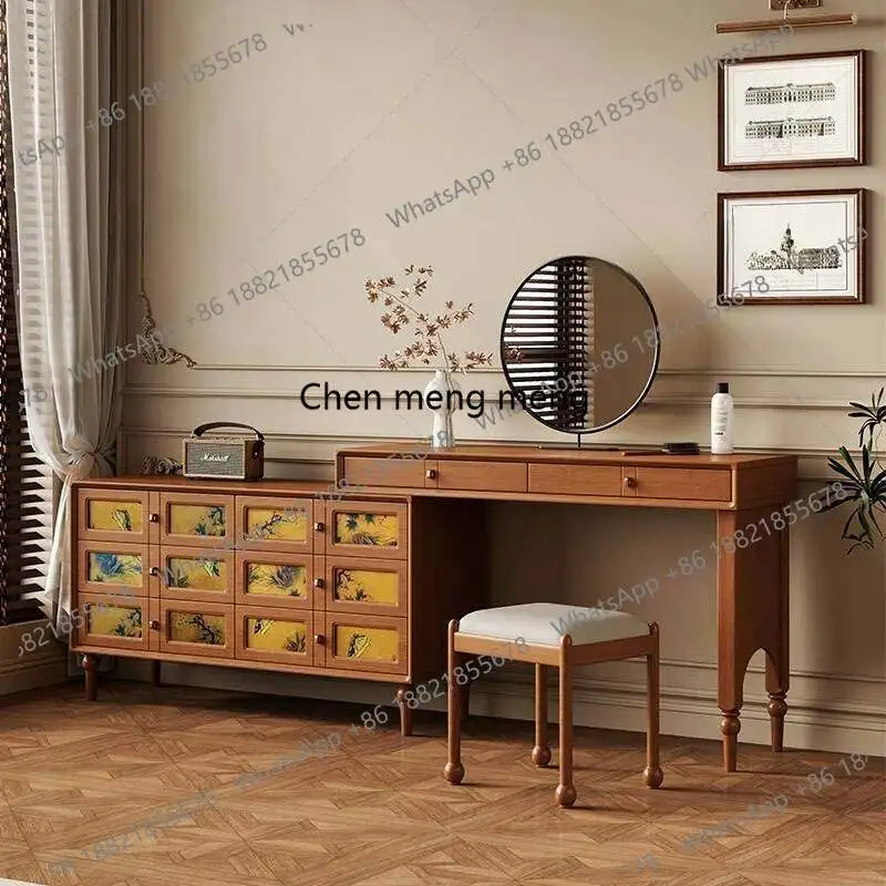 Drawers Simple Makeup Vanity Desk Vintage Adult Europa Mirror Makeup Vanity Desk Cheap Corner Komody Master Bedroom Furniture