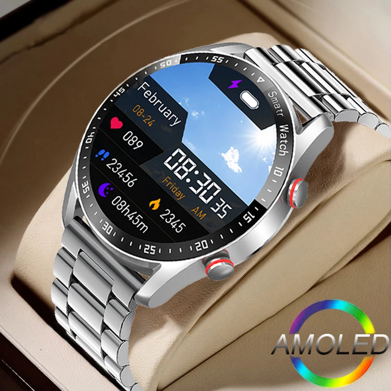 

2024 New Watch GT Series Smart Watch Men's 1.53 inch Full Touch Screen Heart Rate Health Monitoring Bluetooth Talk Smartwatch