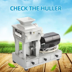 Electric Paddy Rice Hulling Machine Grain Wheat Peeler Machine Brown Rice Making Machine