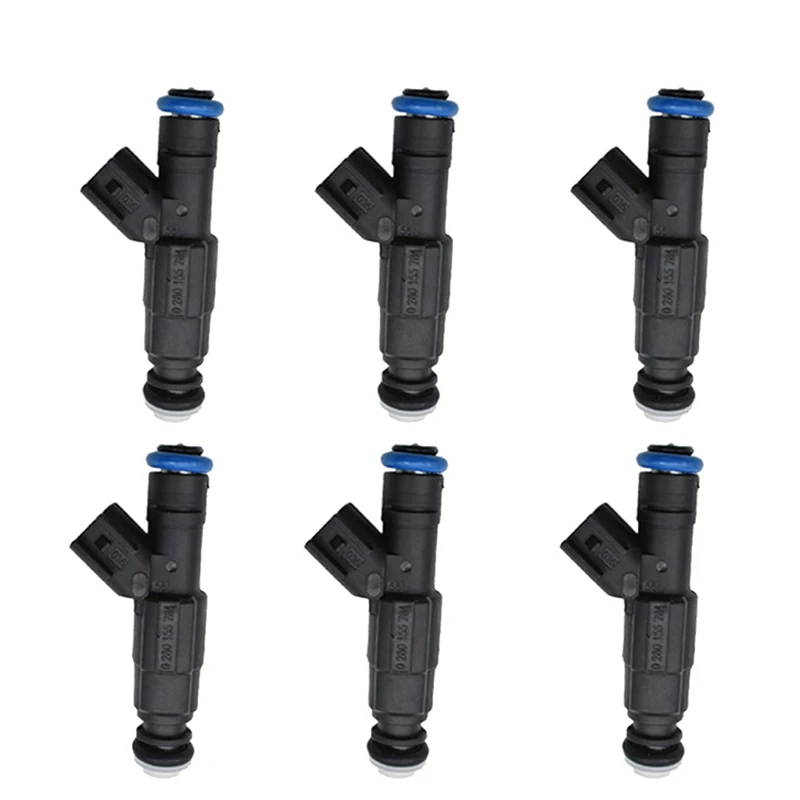

6 шт. новая Форсунка топливного инжектора 04854181 для 1999-2004 Jeep Cherokee Grand Cherokee TJ Wrangler л I6