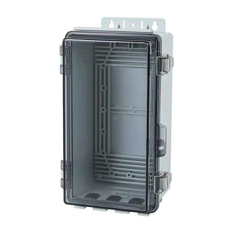 Lockable Waterproof Electrical Junction Box Outdoor Socket Protector Case For Charger Power Distribution