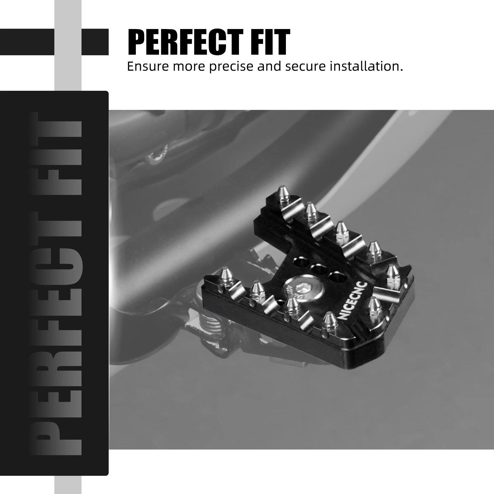 Für Yamaha Tenere 700 XTZ 700 XTZ700 2019-2024 Fußstütze Fußrasten Fußpedal Bremshebelpedal Tenere 700 T7 Rally Edition 2020-24 – Detail 14