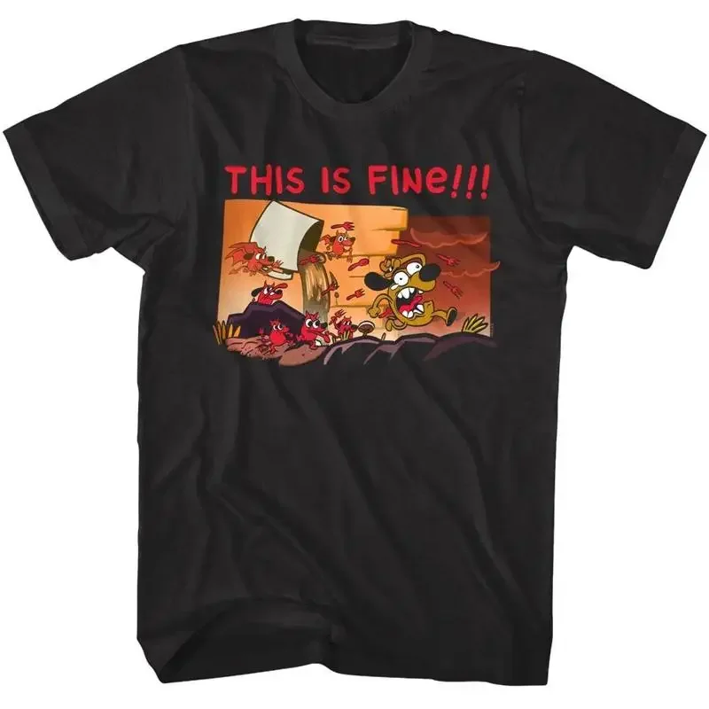 This is Fine Devil Dogs Attack Men's T Shirt