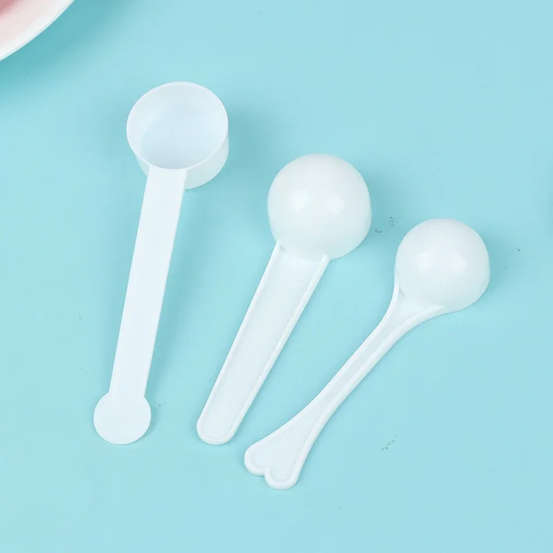 10Pcs 1g 3g 5g 10g Measuring Plastic Scoop Measuring Spoons Milk Powder Spoons