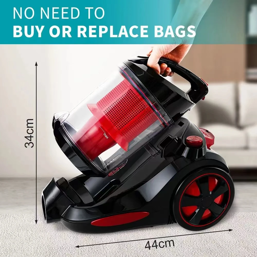 Household handheld pedal convenient horizontal multifunctional vacuum cleaner