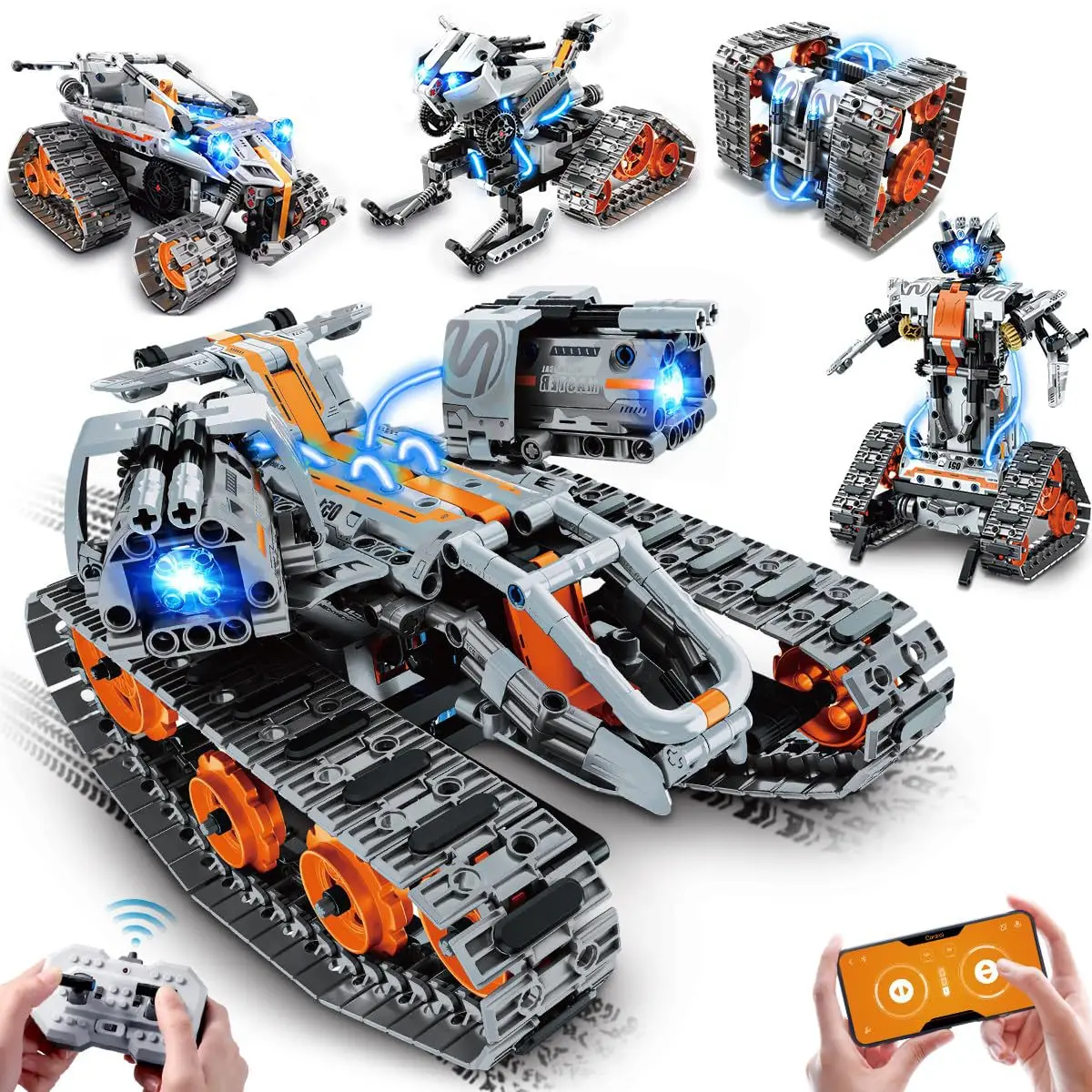 robot-da-assemblare-per-la-programmazione-tecnologica-a-tema-aerospaziale-e-militare-elicottero-nave-da-guerra-razzo-puzzle-di-montaggio-sm
