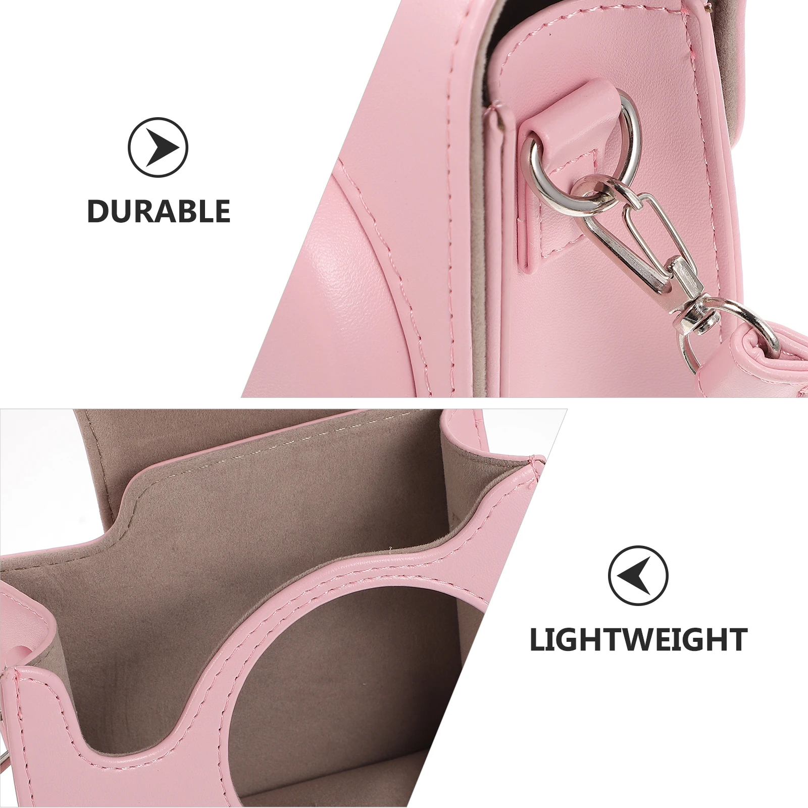 

Camera Bag for Mini 7 Adjustable PU Protective Case High Grade Synthetic Non Scratch Microfiber Dust Proof