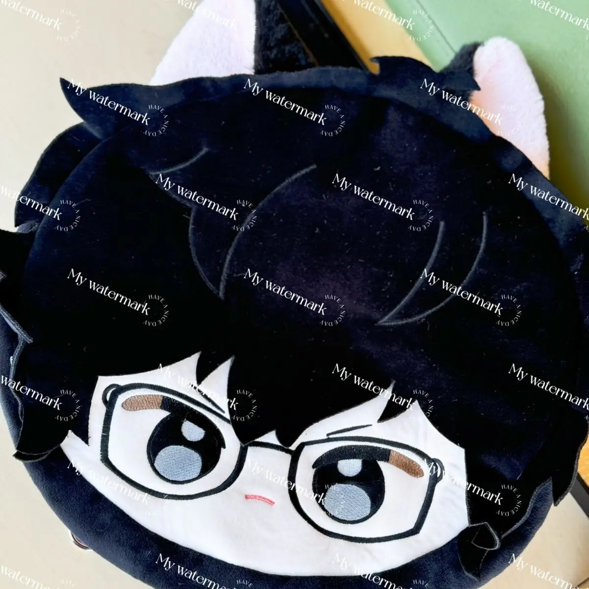 HOT NEW Anime P5 P3 Amamiya Ren Yuuki Makoto Butters Beast Ears Kawaii Plushie Backpack Student Bag Bookbag Christmas Gift