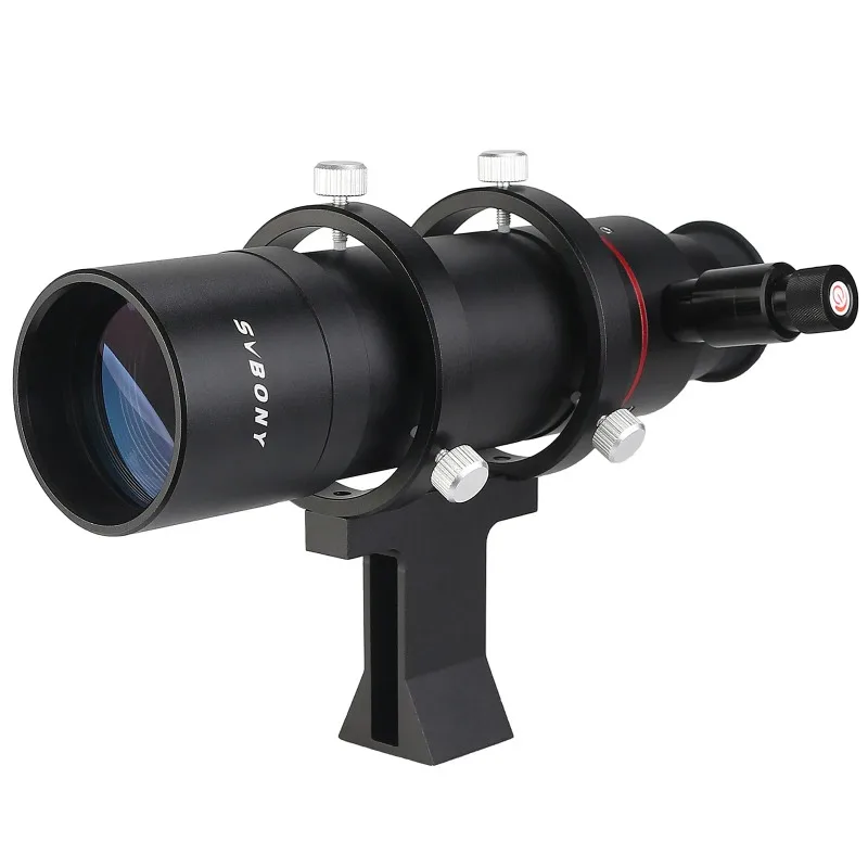 SVBONY SV208 Black 8x50 Optical Star Finder with Light Finderscope