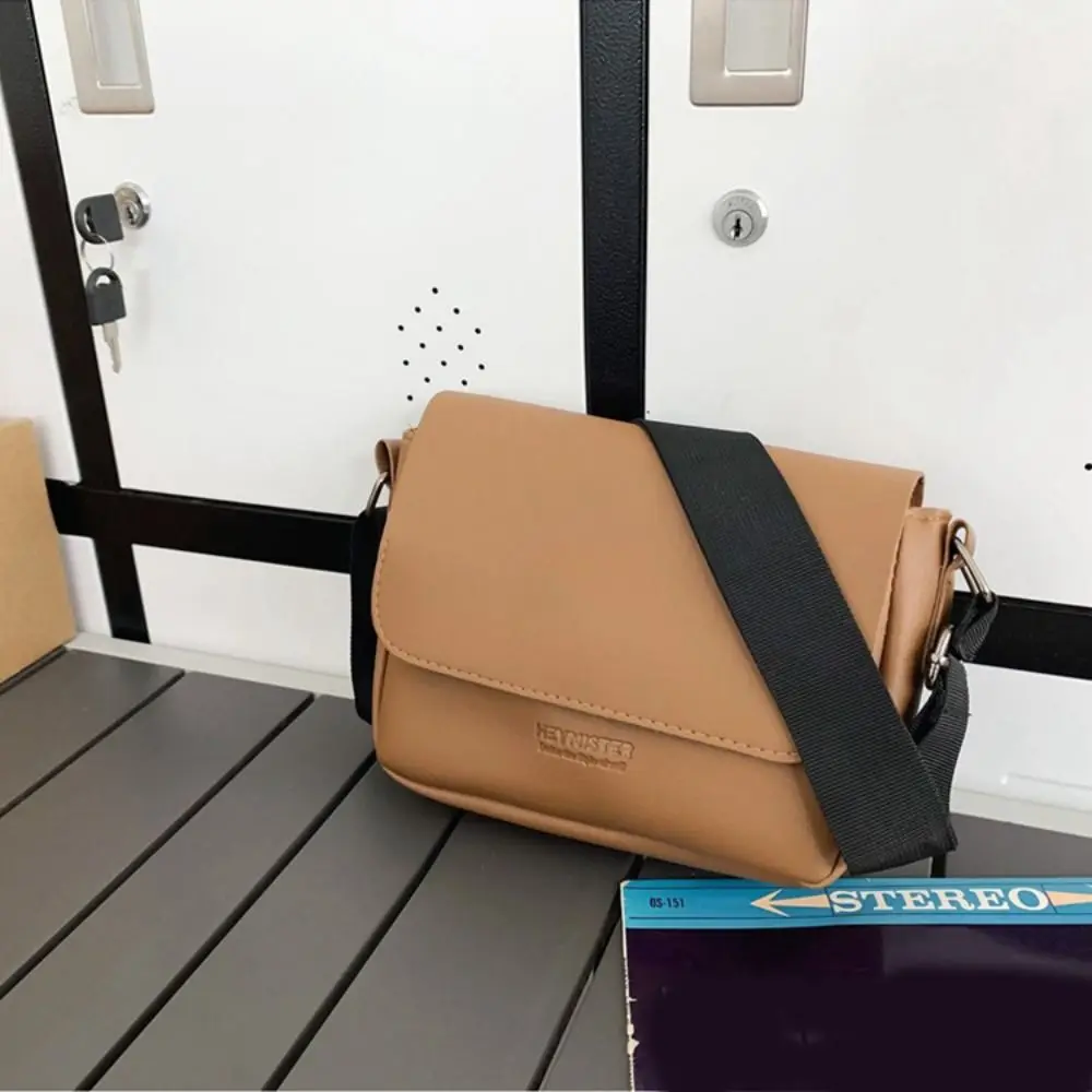 موضة ساحة الرجال حقيبة كروسبودي مستطيلة زوجين نمط المرأة حقيبة ساعي بولي Leather الجلود متعددة الوظائف حقيبة كتف المشي لمسافات طويلة