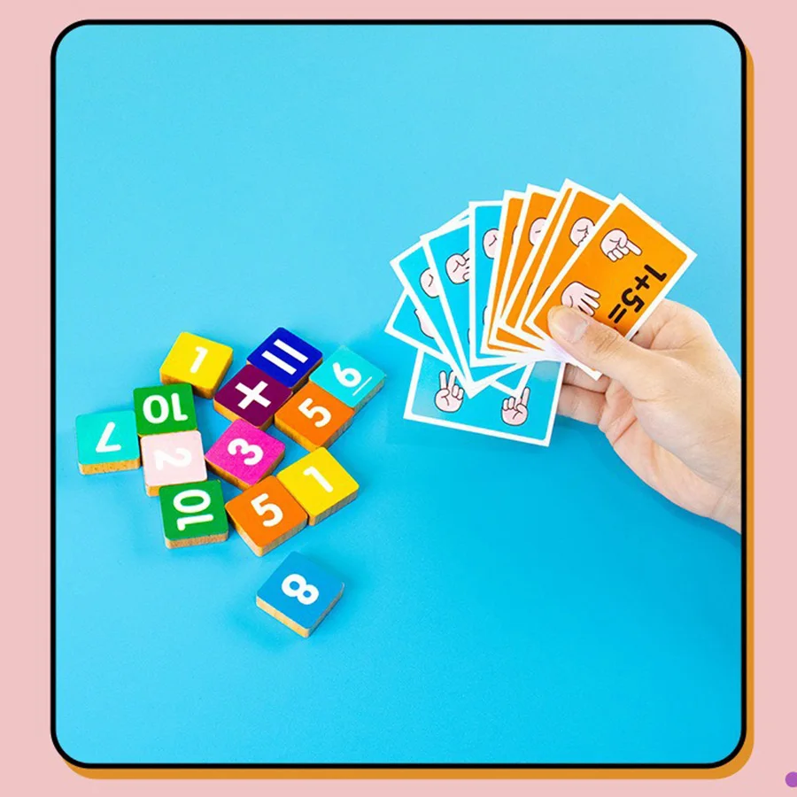 Palm adição e subtração jogo matemática para crianças auxiliares de ensino digital aprendizagem matemática brinquedos educativos para crianças