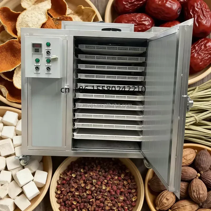 New Automatic Seafood Dryer Dehydrator for Abalone Shrimp Scallop Tray Drying Equipment
