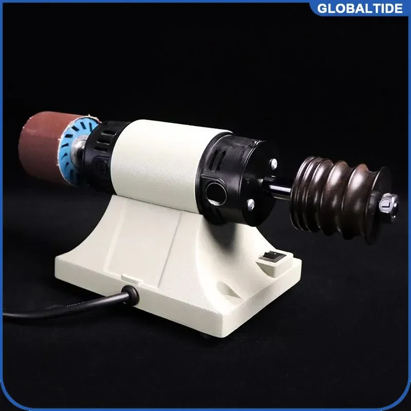Electric Leather Belt Polishing Machine 110V 220V Sanding Tool for Shoe Shining Leather Products Care Pulidora Para Automovil