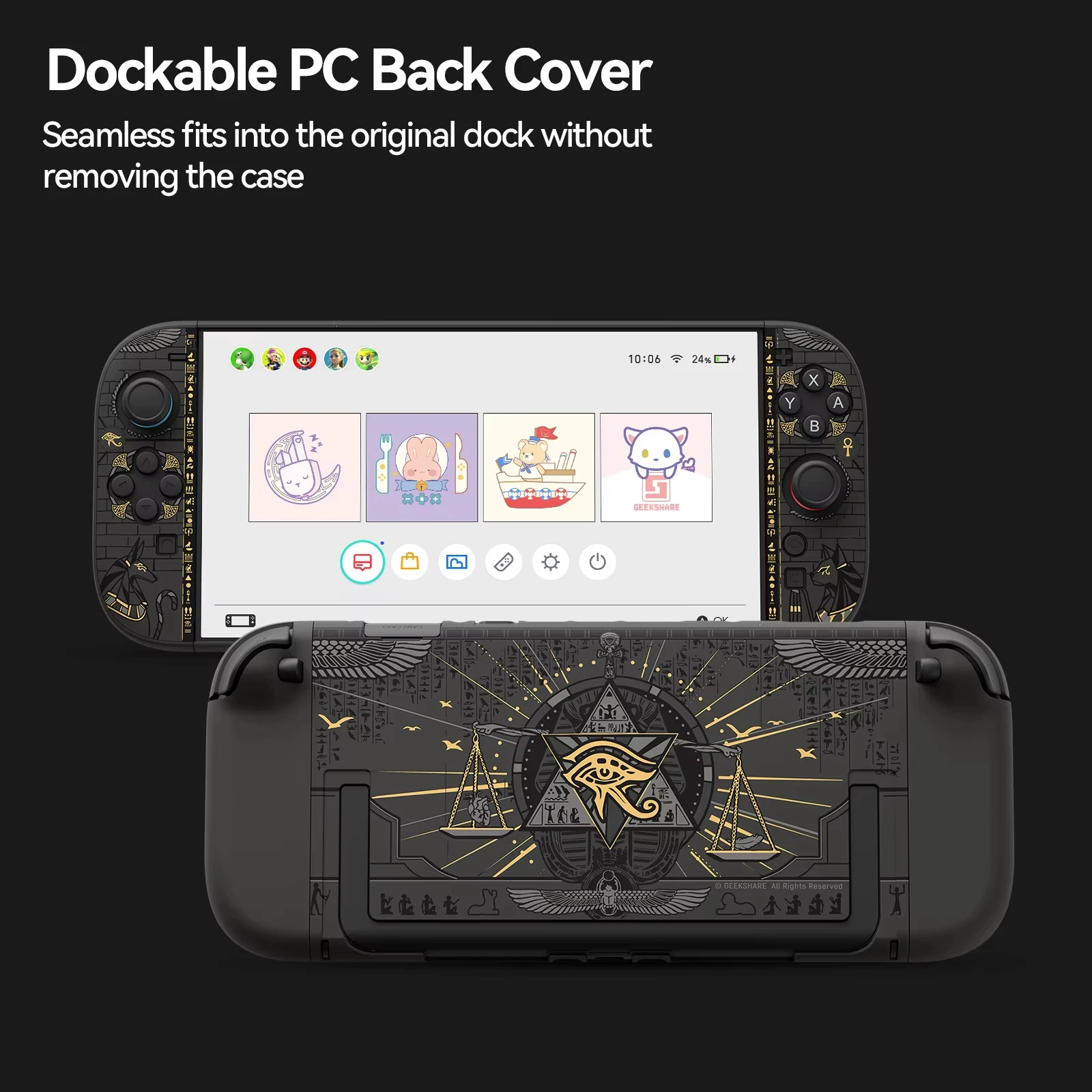 GeekShare Mystic Kingdom Case - Nintendo Switch Case recension och pris