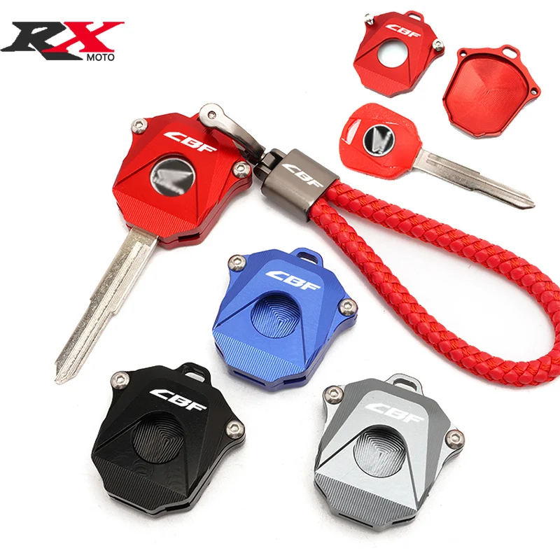 

Новинка 2023, аксессуары для мотоциклов, брелок с ЧПУ для ключей, чехол с вышивкой, значок, брелок для Honda CBF600 CBF 600, универсальный, на весь год