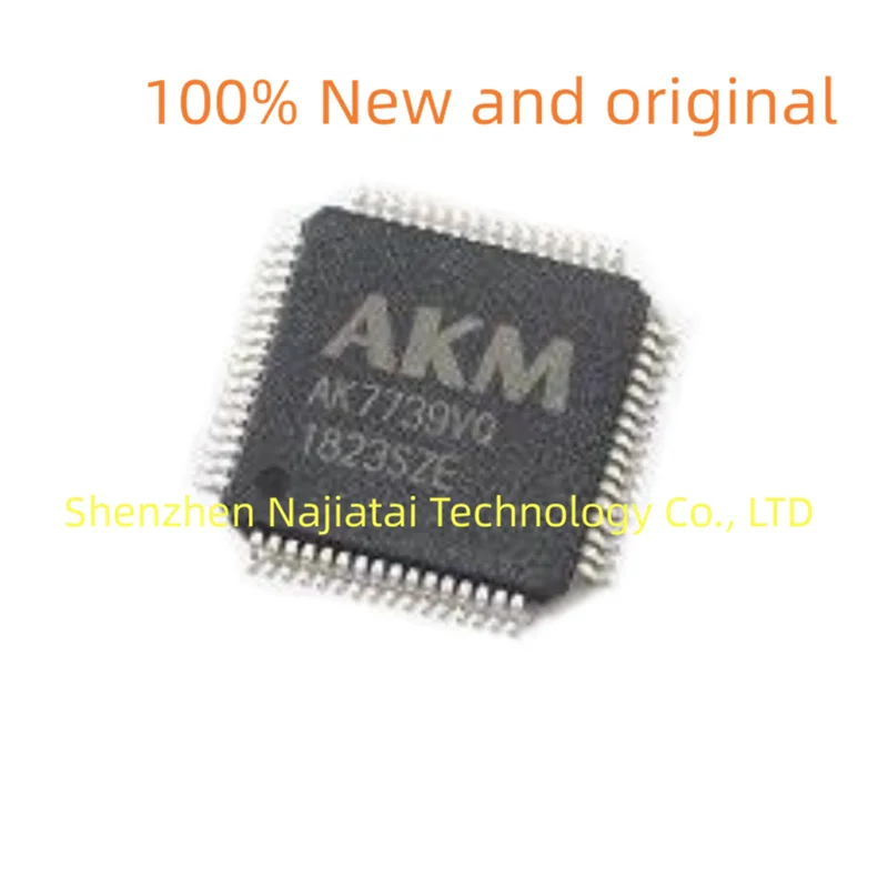 

5PCS/LOT 100% New Original AK7738VQ-L AK7738VQ QFP64 IC Chip