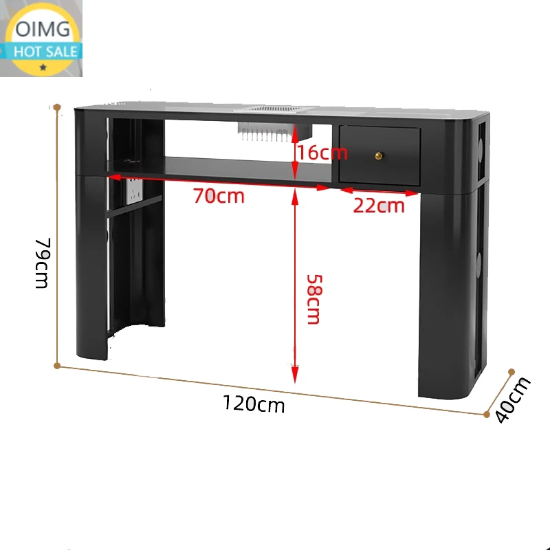 Luxury Beauty Nail Table Professional Display Equipment Manicurist Tables Drawers Mesa De Manicure Salon Home Furnishings