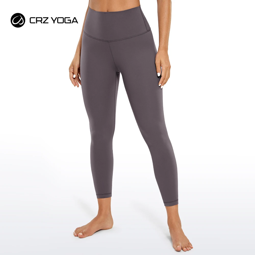 CRZ YOGA Butterluxe High Waisted Capris Workout Leggings for Women 23'' - Lounge Leggings Buttery Soft Yoga Pants