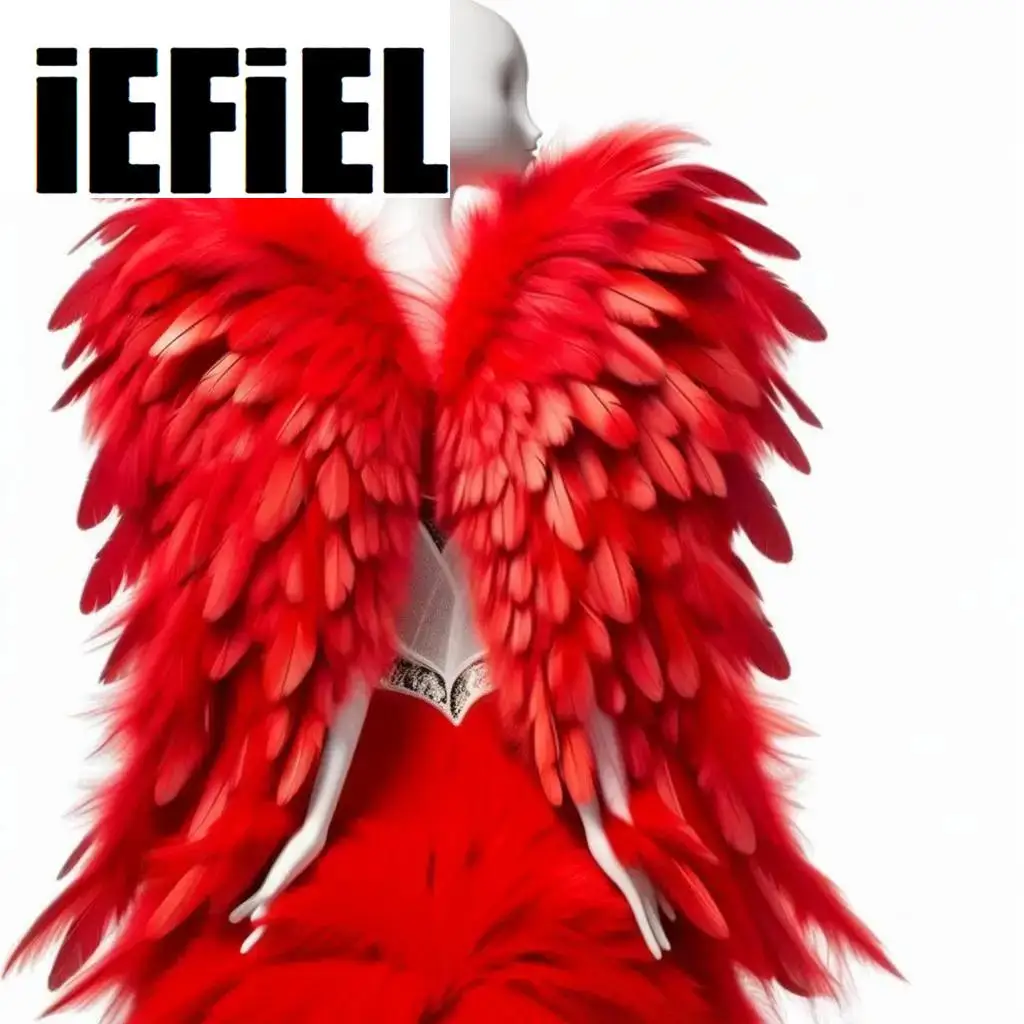 

Унисекс для взрослых и детей, реалистичные перья, крылья, Хэллоуин, костюм дьявола и ангела, аксессуар для маскарада, тематический декор, реквизит для вечеринки