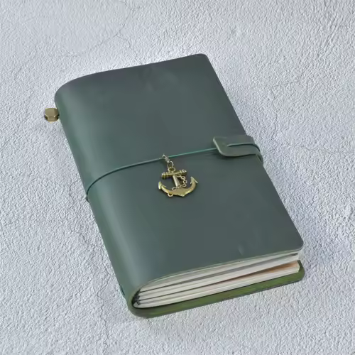 100% Genuine Leather Journal Refillable Travel Notebook Retro DIY Handmade Diary Sketchbook School Office Gift Customized - Image 14