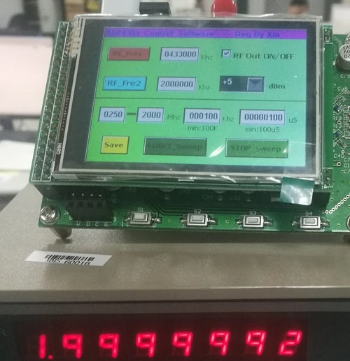 ADF4355 RF Signal Source Module 3.5