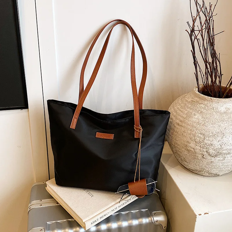 

Просторная женская большая сумка 2025 года, универсальная сумка через плечо с регулируемым ремешком, шикарный кошелек с верхней ручкой, вместительный стильный практичный ​