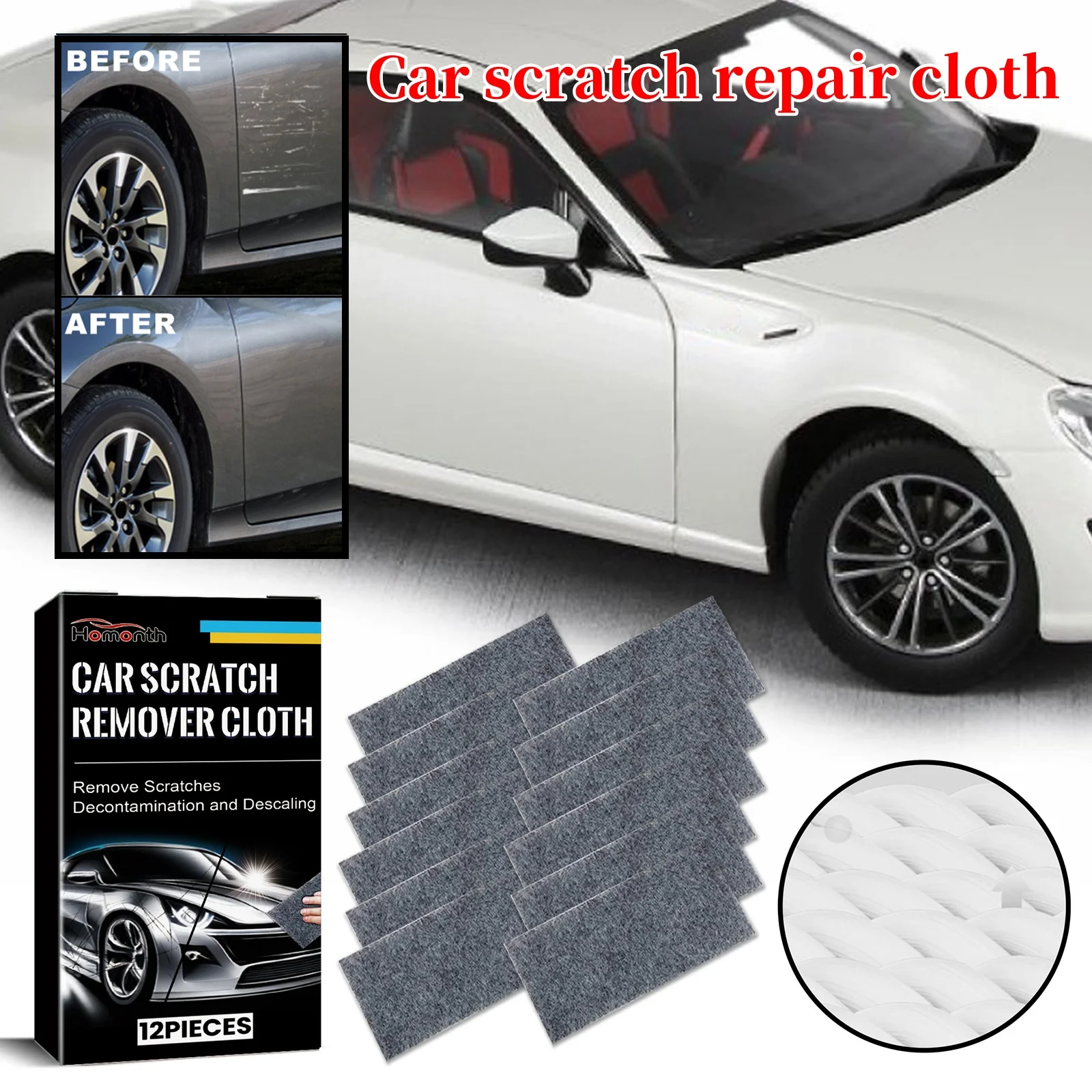 Nanosparkle Car Scratches Repairer Rust Removal Car Paint Polishing Car Cleaner Nano Sparkle Scratch Remover Car Accessories