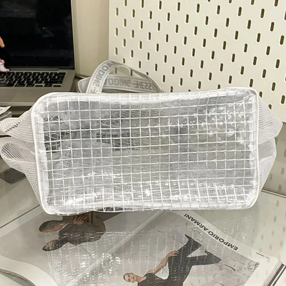 NEW Waterproof Swimming Storage Bag Transparent Dry and Wet Separation Beach Bag Multi-pocket Makeup Bag Travel