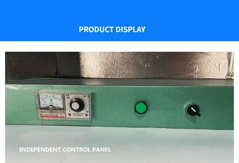 Oven 50cm, oven sampel sol, oven pemanas sol sepatu, peralatan pengering dan pembentuk sepatu kulit industri