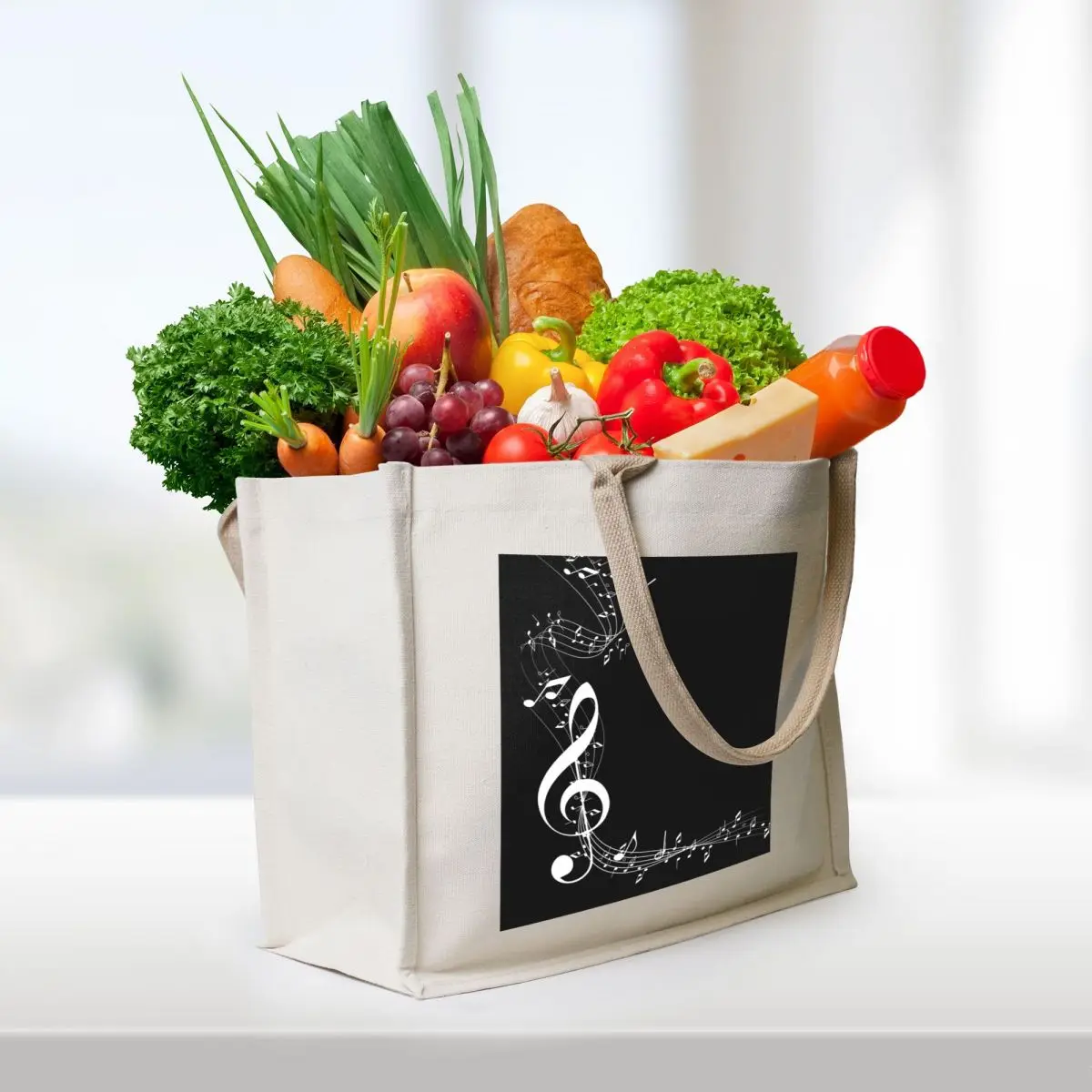 Musical instrument,music note Tote Bag shopping bag canvas bags Handbags
