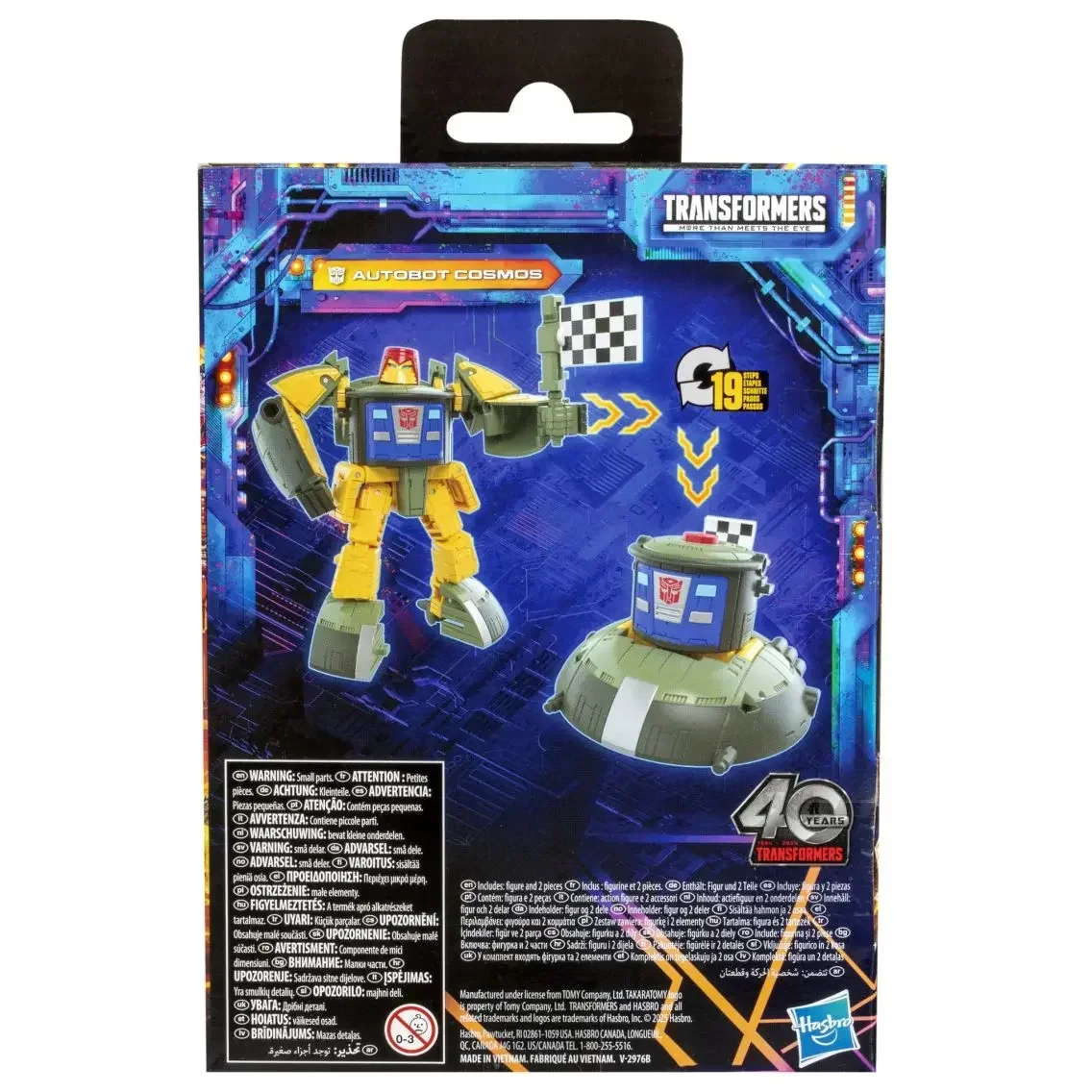 Hasbro Transformers Legacy: Deluxe Class Autobot Cosmos Modelo Brinquedo Anime Presente Figuras de Ação