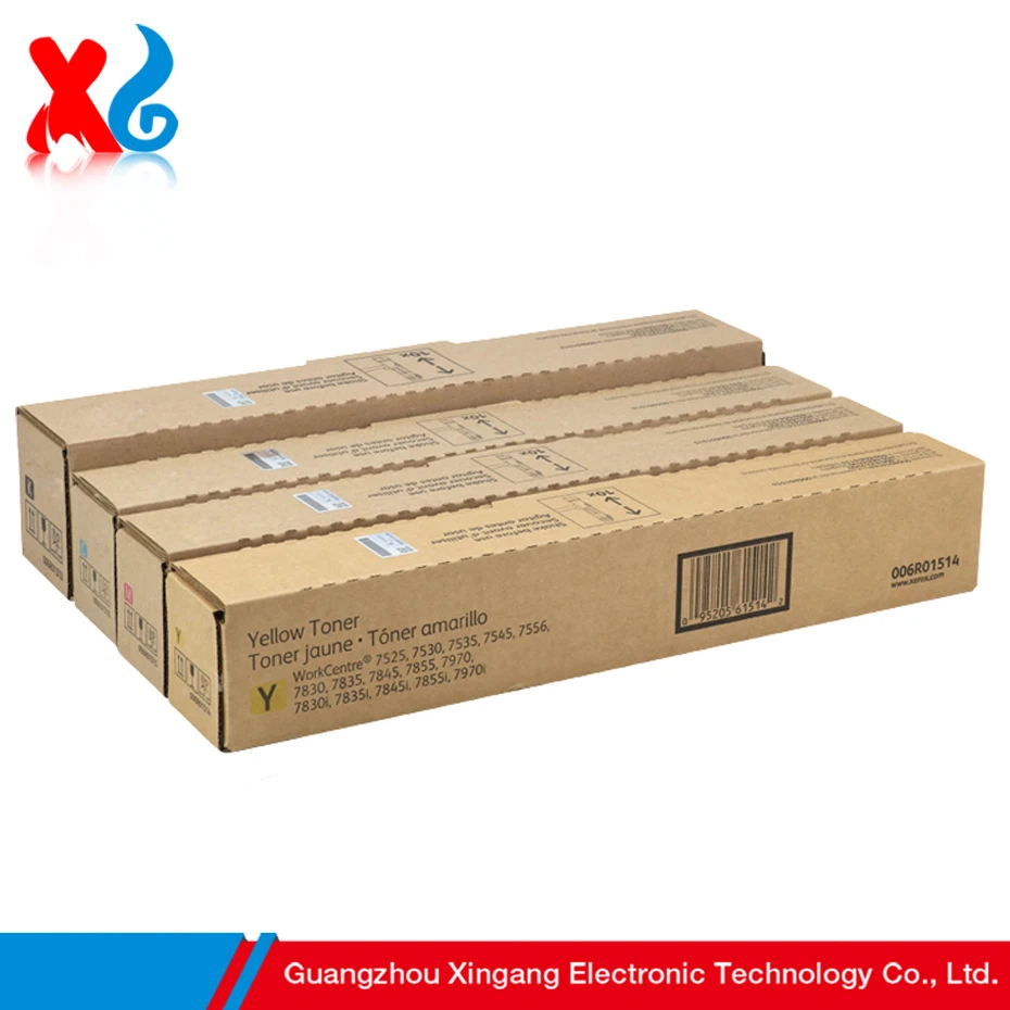 Original Toner Cartridge for Xerox WC7525 7530 7535 7545 7556 7830 7835 7845 7855 006R01513 006R01514 006R01515 006R01516