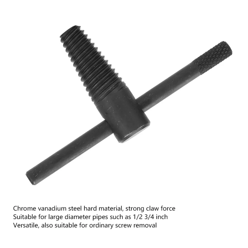 Iron Construction Iron Screw Extractor Compact Size Easy To Use Broken Pipe Extractor Pipe Remover Tool For Professionals