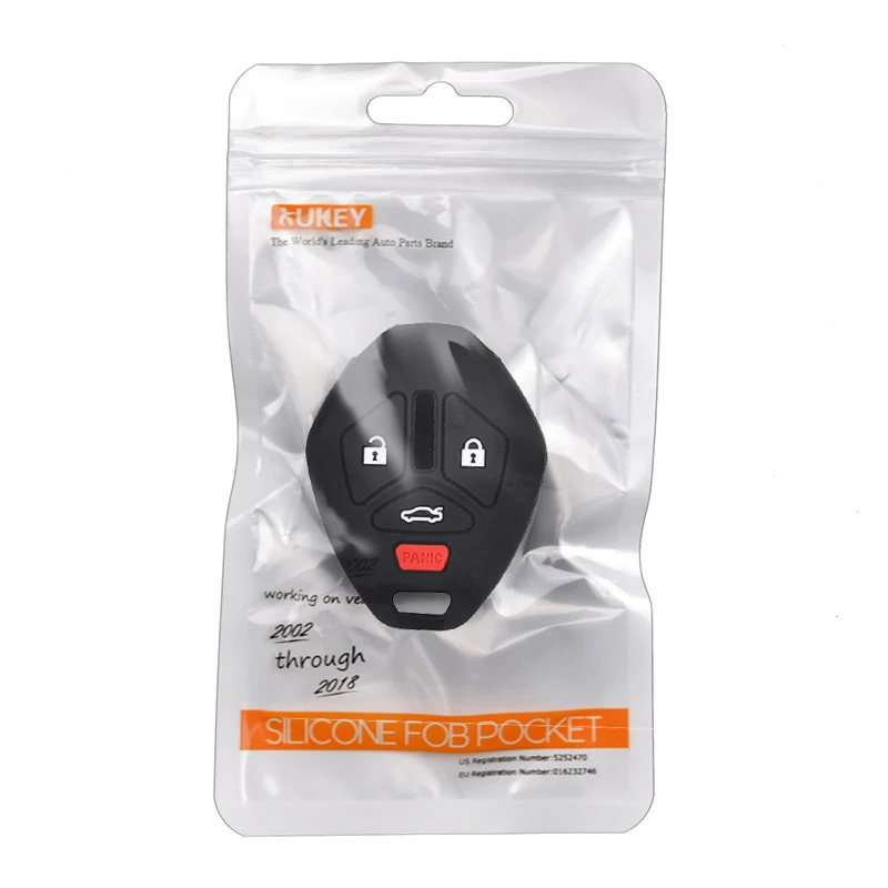 For Mitsubishi Eclipse Galant Lancer EVO ASX Endeavor Mirage Silicone Remote Key Case Fob Shell Cover 4 Buttons