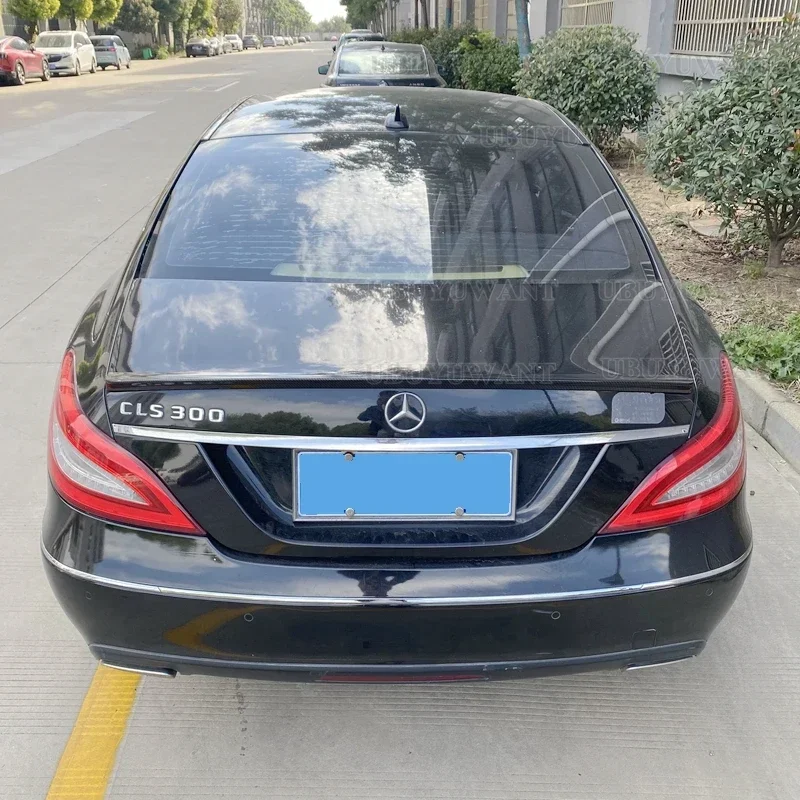 For Mercedes W218 2011-2016 CLS 260 300 350 400 CLS 63 am g ABS Car Rear Wing Spoiler CAR Tail Wing Decoration