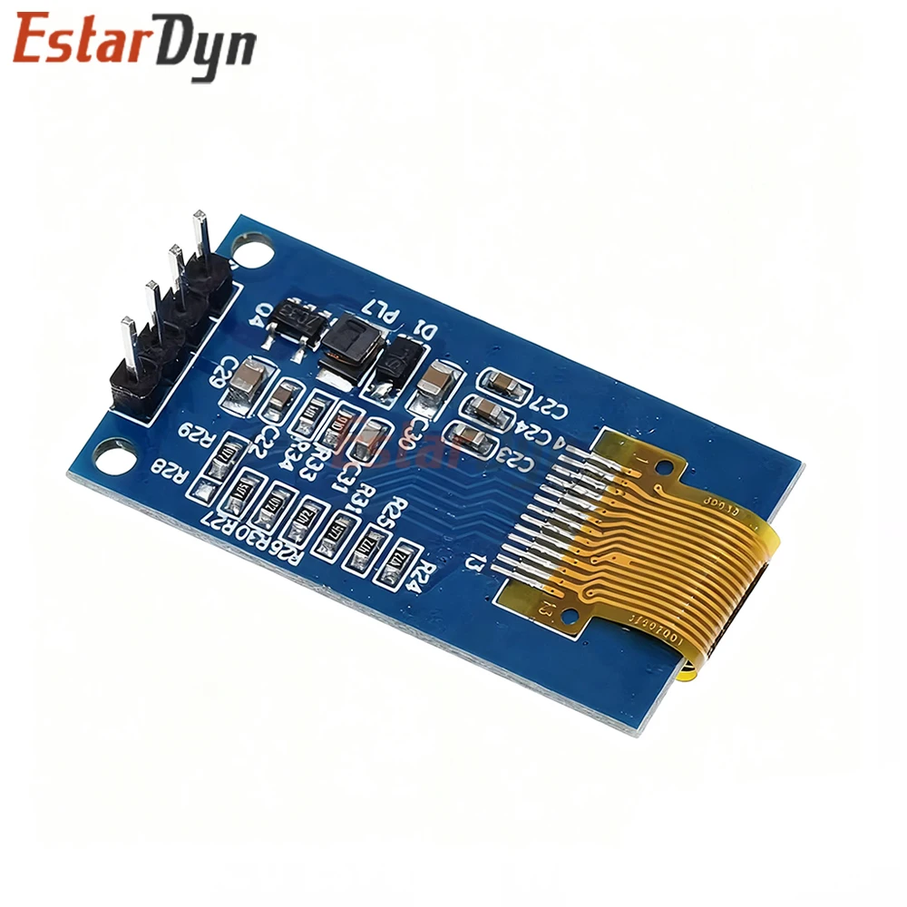 0.96 inch OLED Display 64x128 SSD1107 SPI I2C Vertical Screen White for Raspberry Pi ESP32