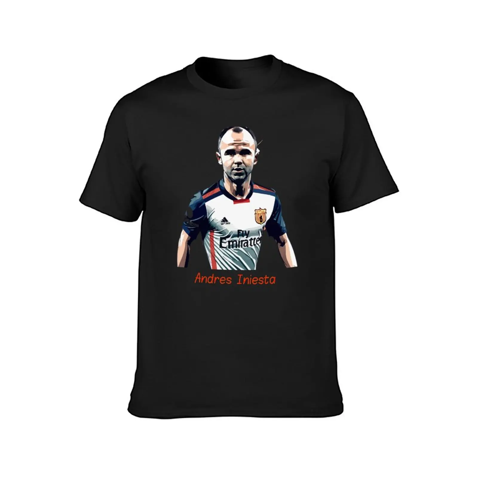 Andrés Iniesta T-Shirt blanks animal prinfor boys fitted t shirts for men