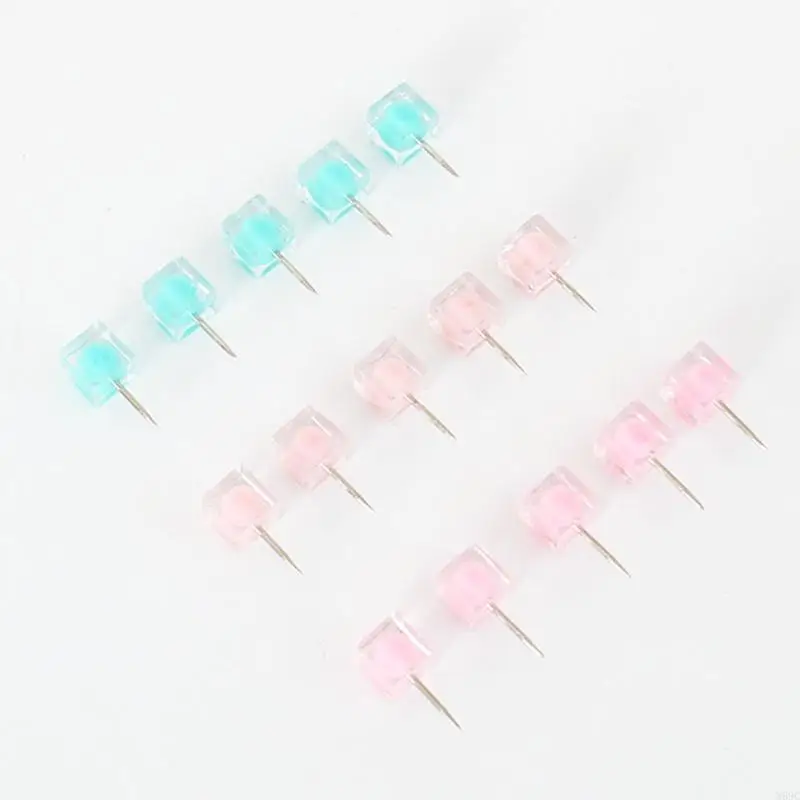 W89C Practical Push Pin Dengan Untuk Kasus Dekoratif Untuk Menggantung Foto Wall Map Poster 50