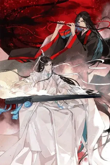 Chinese Anime Mo Dao Zu Shi Wei Wuxian/Lan Wangji BL Anime Manga Canvas Posters Painting Prints Wall Art Home Decor Picture