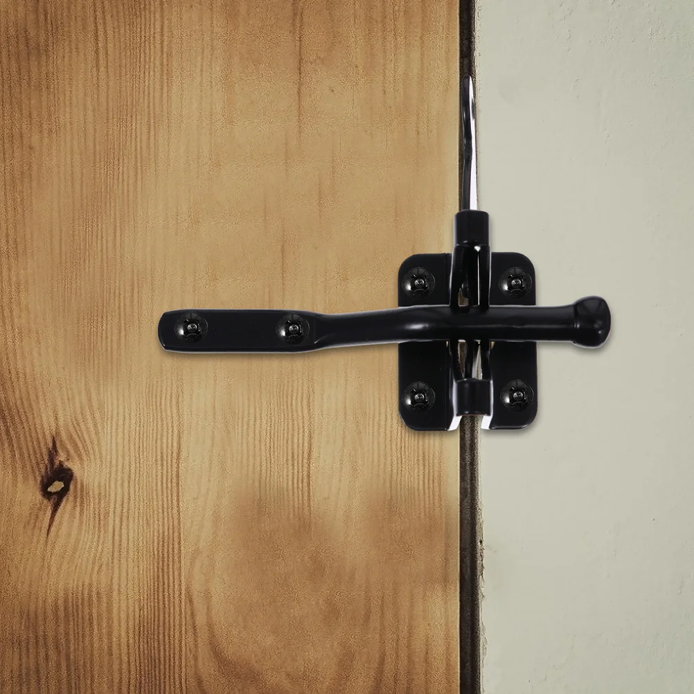 

Gate Latch Gravity Locking Heavy Duty Gate Latch Pull Durable High Grade Materials Wooden Metal Doors Security