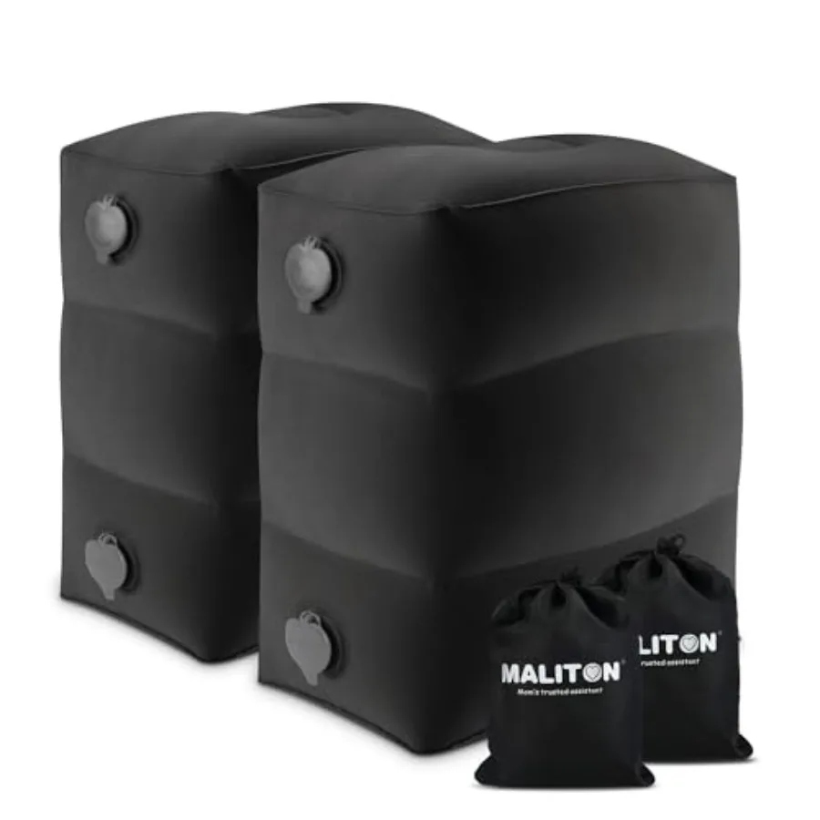 

Inflatable Feet Rest Pillow Airplane Travel Bed for Toddler Car Seat Feet Rest for Adjustable Height Leg Rest Pillow for Airpla