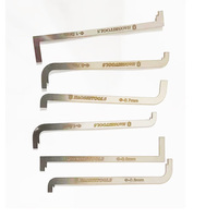 Haoshi 6 pcs Pin Remover 3 Size Top Pin Working Pinning Kit And 5 PCS Pins Locksmiths Tool