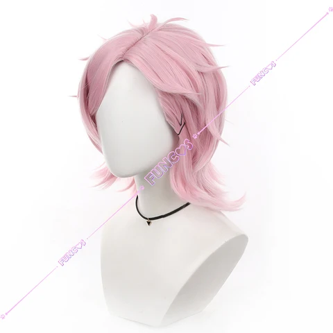 Косплей парик Mitsuki Kiryu IBEASEN розовый